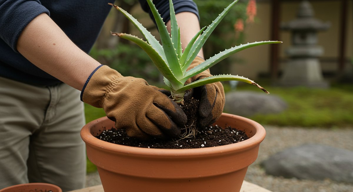 アロエ 庭 に 植え て は いけ ない