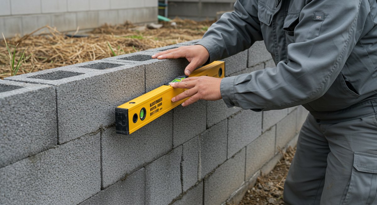 ブロック 塀 境界 線 ギリギリ