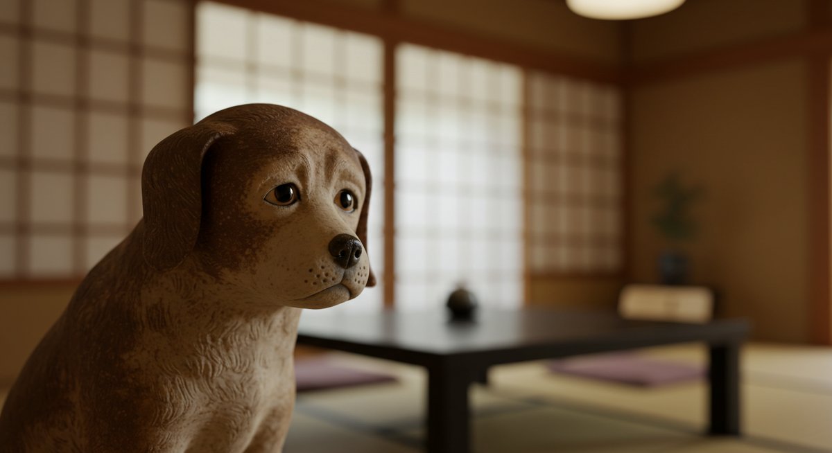 風水 犬 の 置物