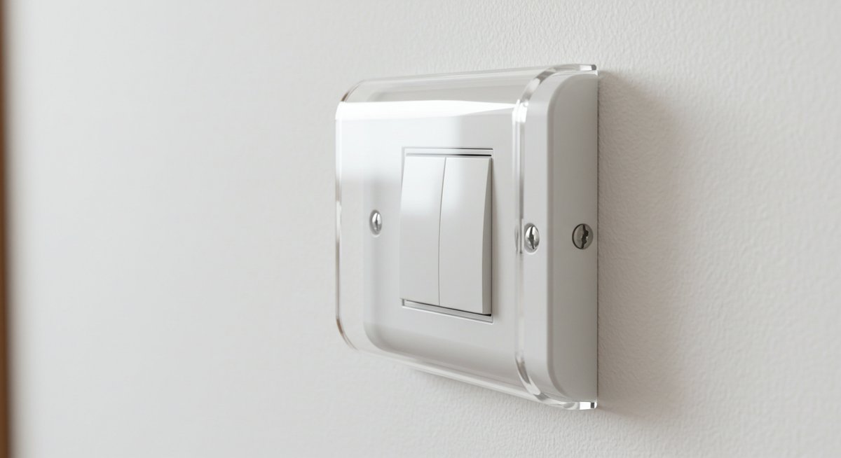 電気 スイッチ カバー 押せ ない よう に 100均
