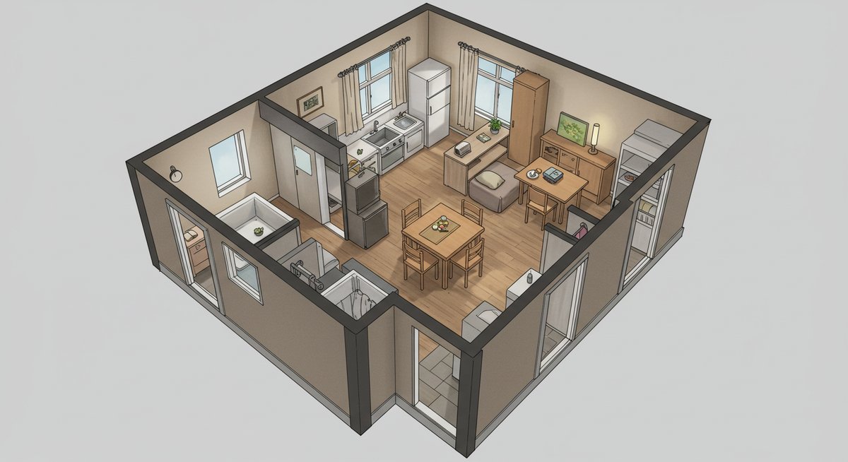 延べ 床 面積 減らす 方法
